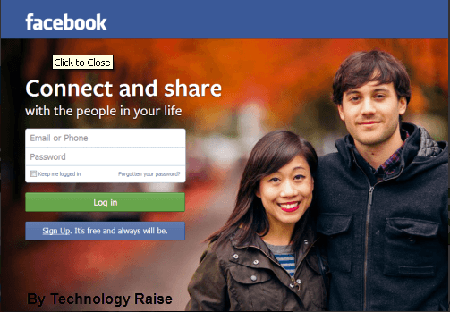 How to Change Facebook Homepage Login Screen
