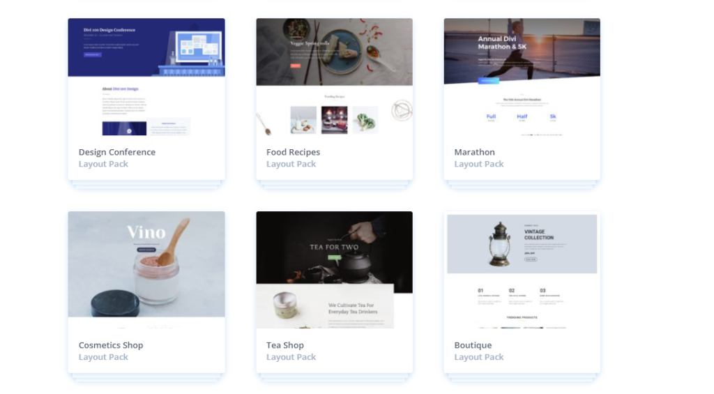 Divi Theme Layout