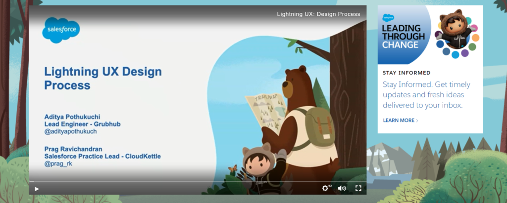 Salesforce Lightning UX 