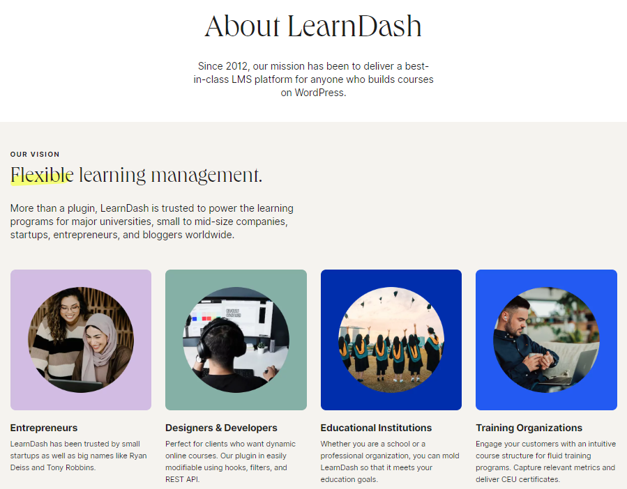 LearnDash About Us