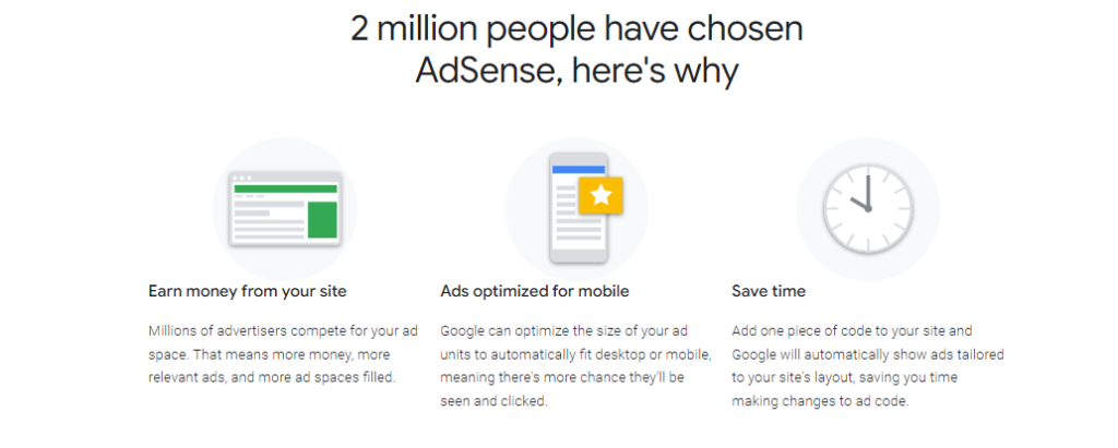 2 million people have chosen AdSense, here's why