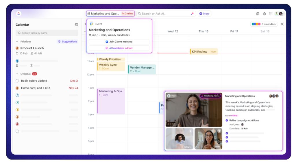 Clickup ai note taker