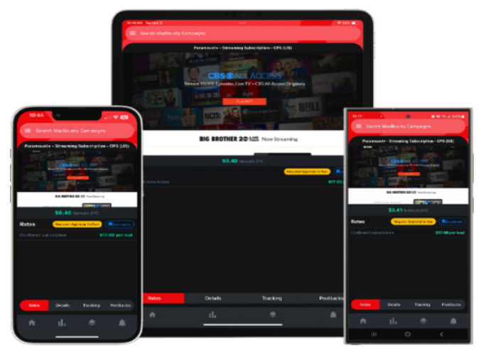 Maxbounty mobile app