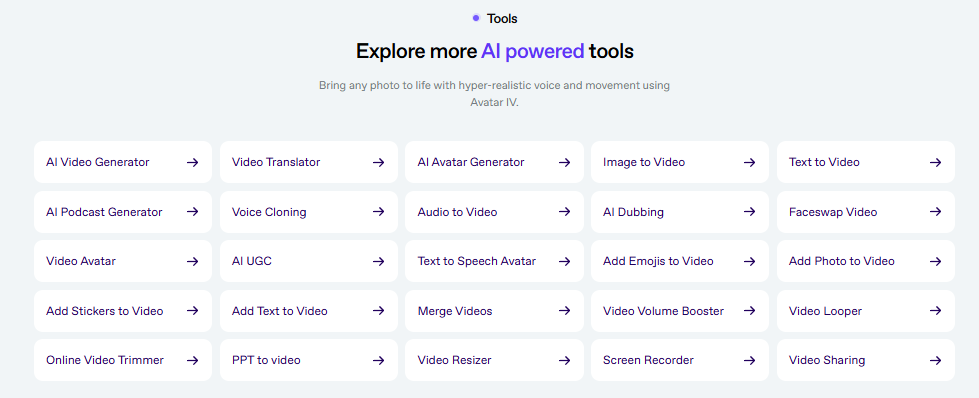 AI Powered Tool