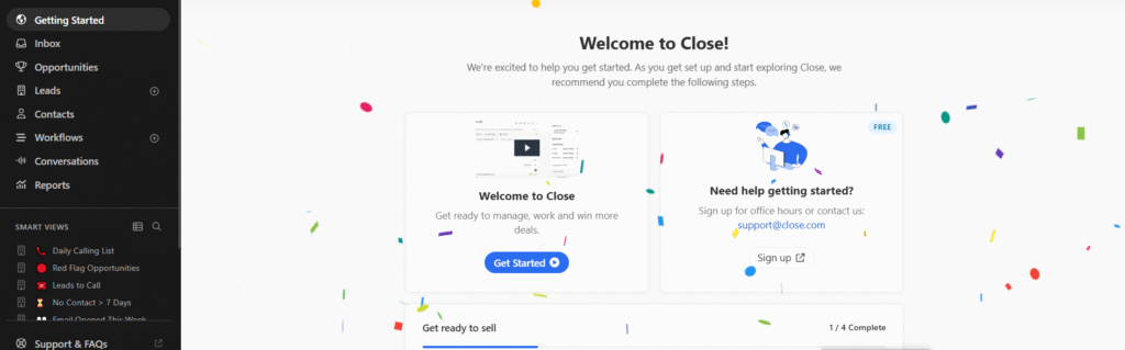 Close-dashboard