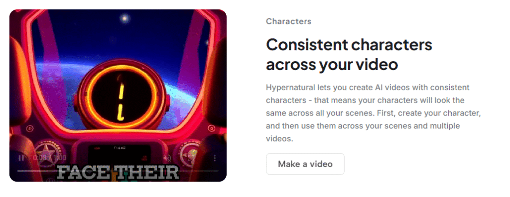 Consistent Characters