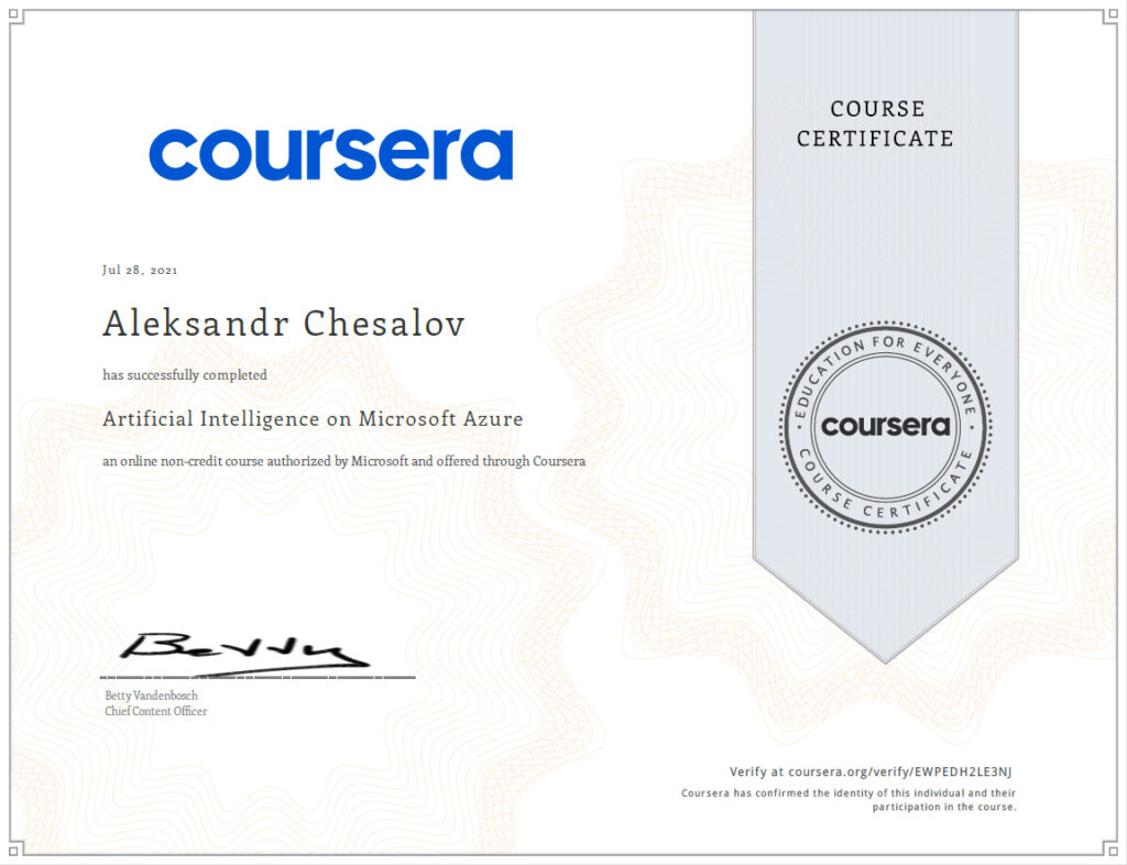 Coursera-Certificate