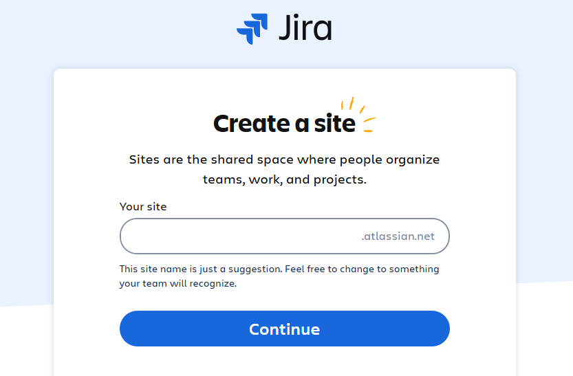 Jira-Create-Site