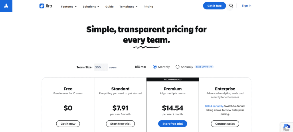 Jira-Website