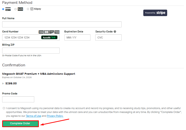 Payment Method