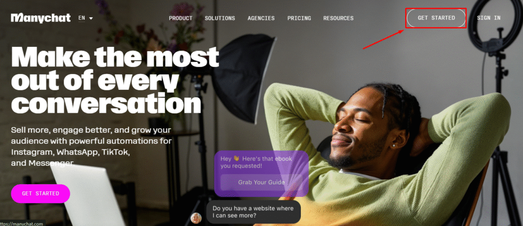 Step 1 Homepage