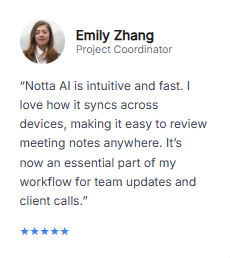 Emily Zhang Review