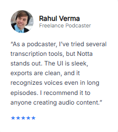 Rahul Verma Review