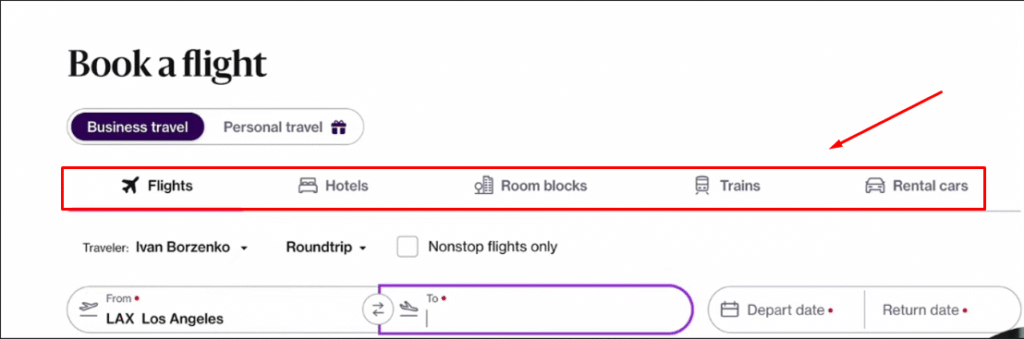 Step 4 Now Select Your Travel Plan