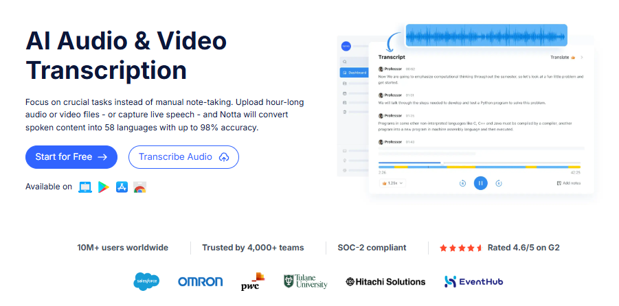 Upload Transcription