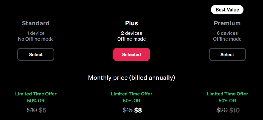 MasterClass Pricing Plans