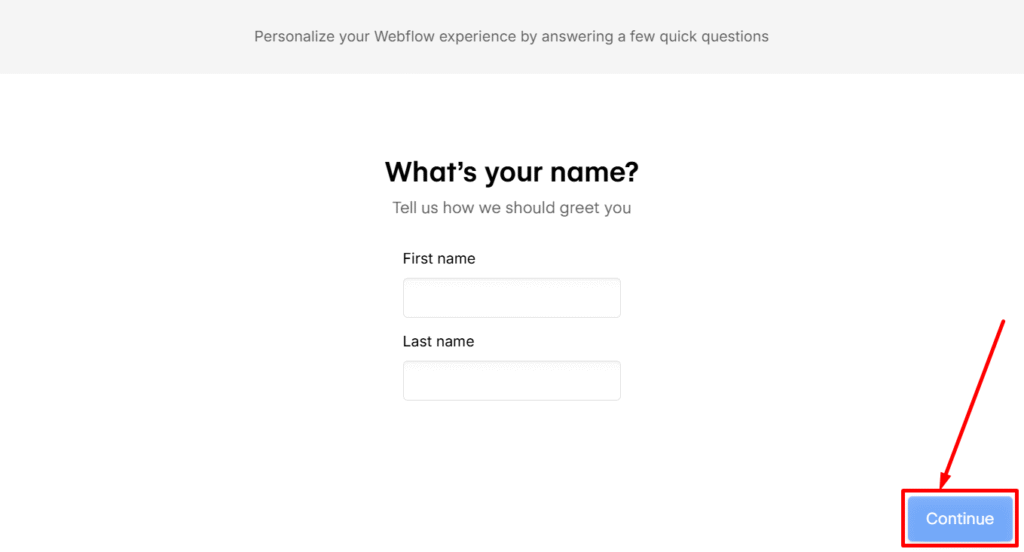 Webflow Step 3
